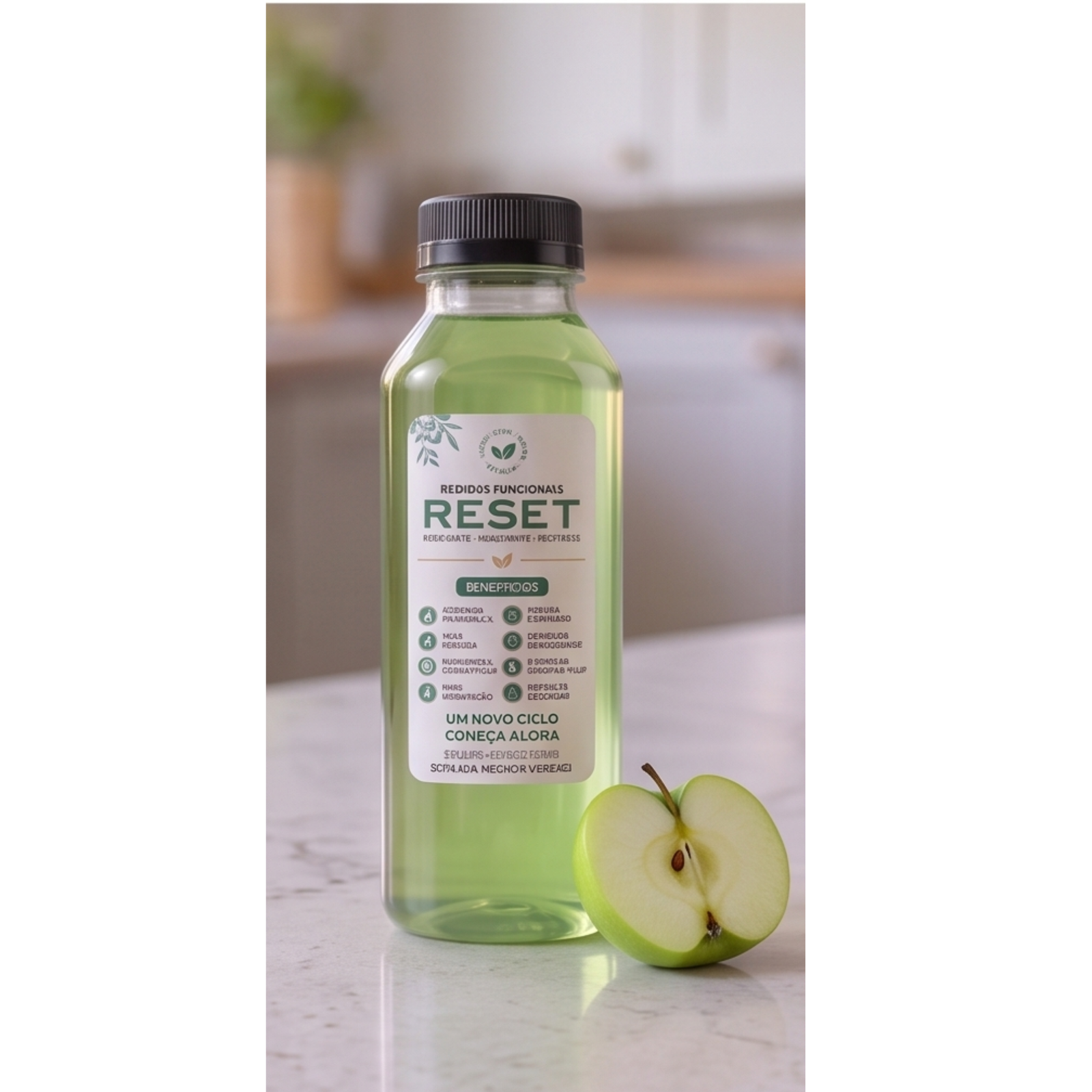 RESET sabor-maça-verde