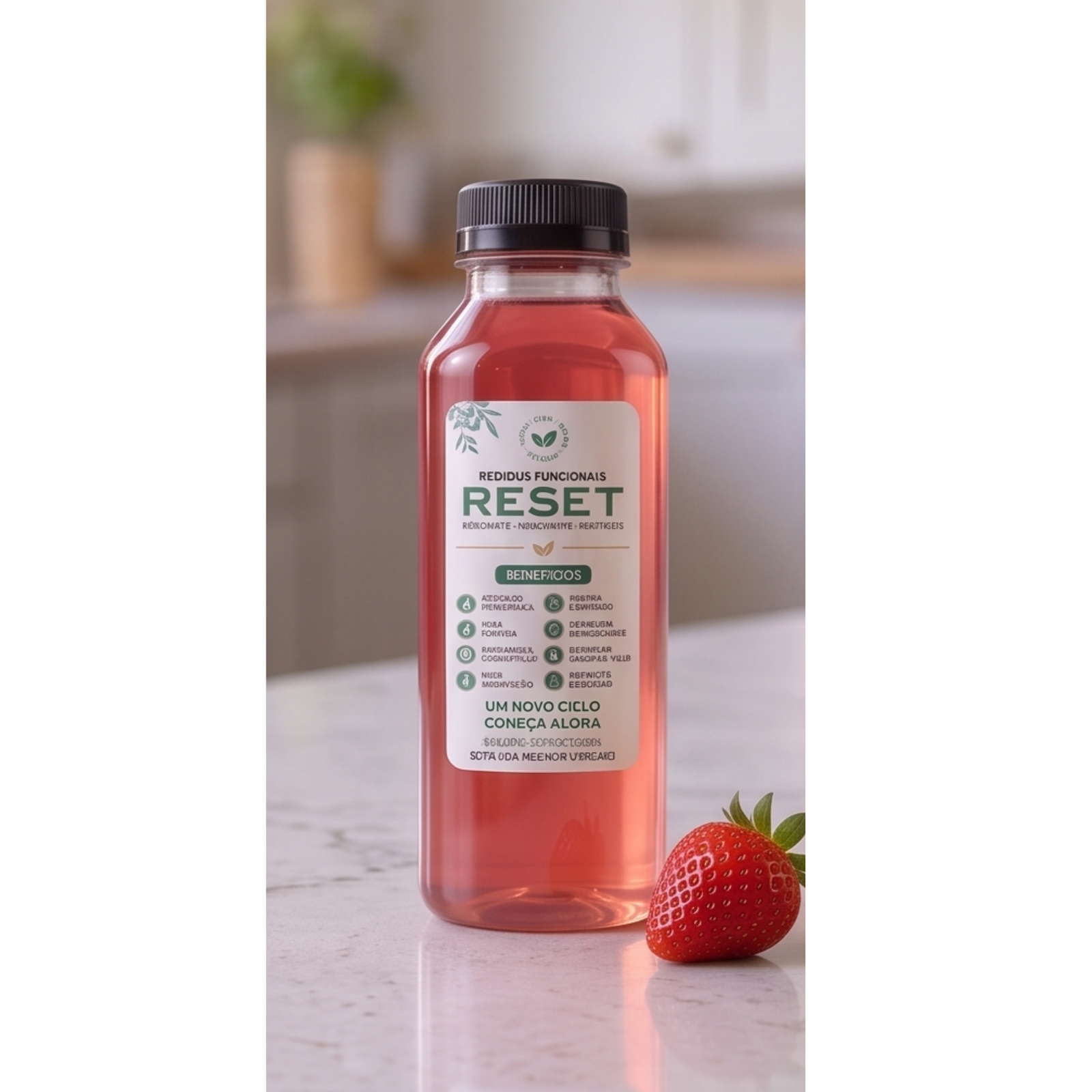 RESET sabor-morango